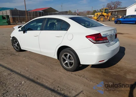 2015 Honda Civic Se z USA, uszkodzony, nr VIN 2HGFB2F74FH509454